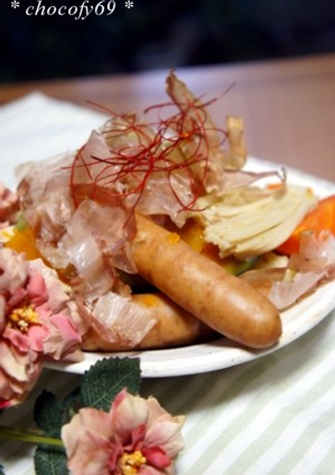 簡単★野菜たっぷりかつお節和風ポトフ-レシピのメイン写真