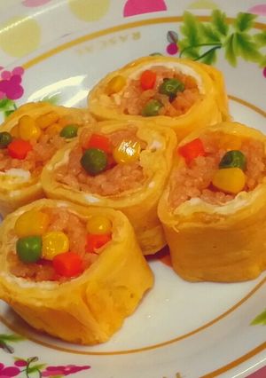 卵焼き?オムライス?お弁当に♥-レシピのメイン写真