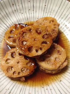 蓮根の挟み焼き-レシピのメイン写真