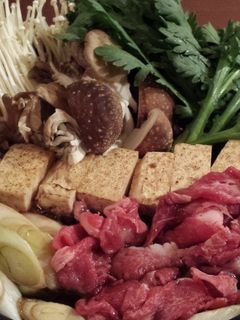 かんたんキノコたっぷりすき焼き-レシピのメイン写真