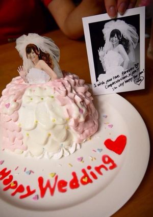 ウェディング ドレス デコケーキ♡-レシピのメイン写真