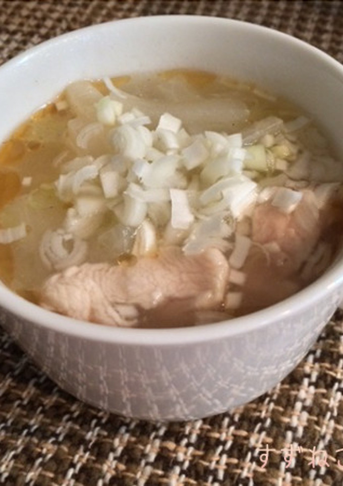つるっとしっとり♪ささみの中華スープ-レシピのメイン写真