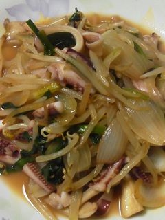 イカゲソ入り簡単野菜炒め(*^▽^)/★-レシピのメイン写真