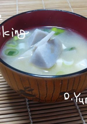懐かしい田舎の味。にぼしダシのお味噌汁-レシピのメイン写真