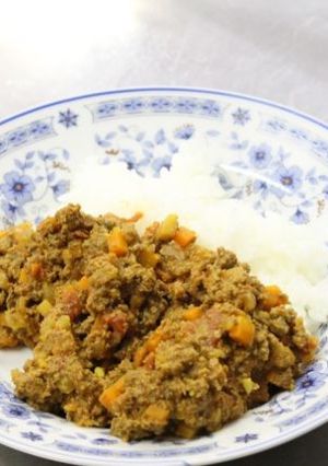 16.シカミンチのキーマカレー-レシピのメイン写真