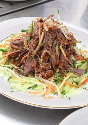 62.鹿肉の中華サラダ-レシピのメイン写真