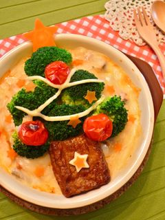 クリスマスツリー☆グラタン-レシピのメイン写真