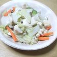 鶏肉と白菜の炒め物