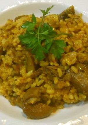 スペインの秋の味　ニスカロスご飯-レシピのメイン写真