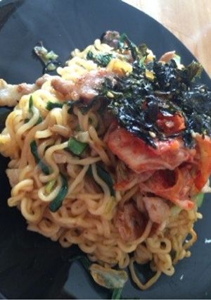 辛旨‼︎辛ラーメン アレンジ 焼きそば-レシピのメイン写真