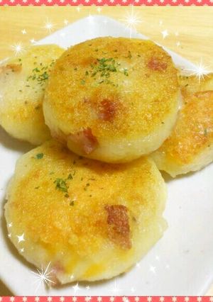 簡単♪クリームチーズのじゃがいもモチ-レシピのメイン写真