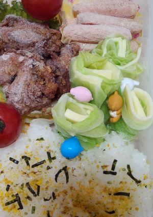 忙しい朝に簡単！キャベツのチーズ巻き♪-レシピのメイン写真