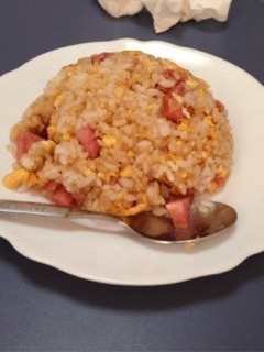 厚切りハムと卵の炒飯-レシピのメイン写真