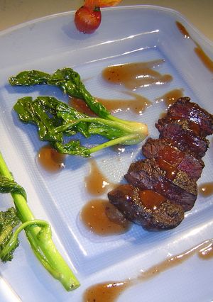 鯨ステーキポルト酒ソース -レシピのメイン写真