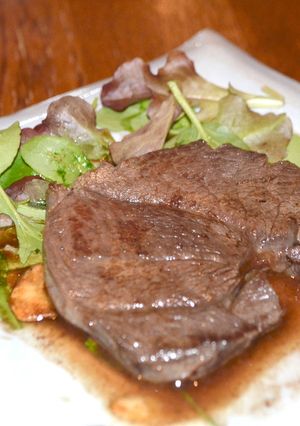 5.鹿もも肉のステーキ-レシピのメイン写真