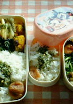 冷凍野菜を使ってささっと弁当(^^)-レシピのメイン写真