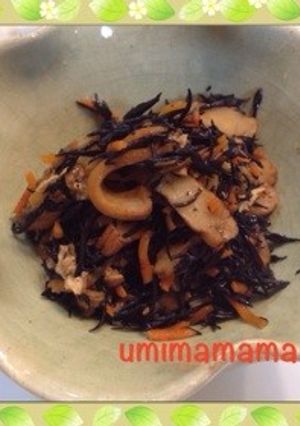 フライパンひとつで常備菜♪ひじきの煮物-レシピのメイン写真