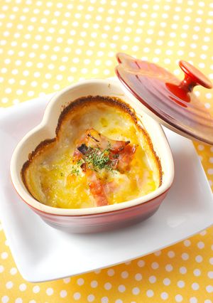 卵・乳除去のベーコンポテトのオーブン焼き-レシピのメイン写真