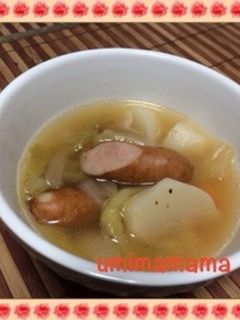 白菜とカブのあったかスープ-レシピのメイン写真