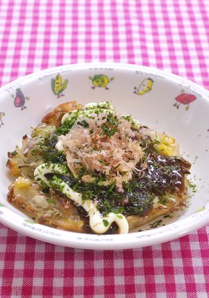 アレルギー対応　米粉のなかよしお好み焼き-レシピのメイン写真