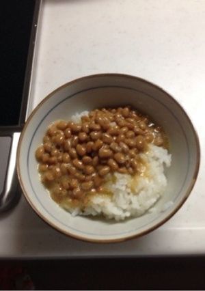 簡単納豆卵かけご飯♪短時間-レシピのメイン写真