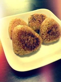 フライパンでこんがり焼きおにぎり☆-レシピのメイン写真