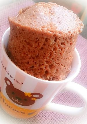 【レポ200】簡単マグカップケーキ。-レシピのメイン写真