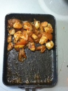 海老とトマトの洋風料理(^O^)-レシピのメイン写真