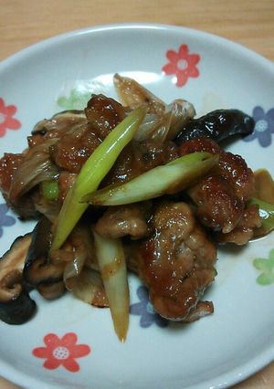 ごはんが進む！豚こま肉とネギの甘辛炒め-レシピのメイン写真