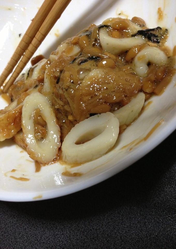 ねばねば♡ちくわとなめたけ納豆あえ-レシピのメイン写真