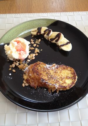 フランスパンでフレンチトースト-レシピのメイン写真