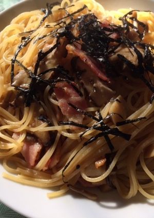 ✿にぎやかきのこのガリバタパスタ✿-レシピのメイン写真