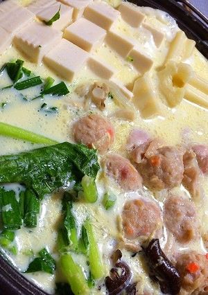 ヘルシーで満腹☆豆乳鍋-レシピのメイン写真