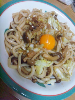 残り野菜消費に♪すき焼き風うどん-レシピのメイン写真