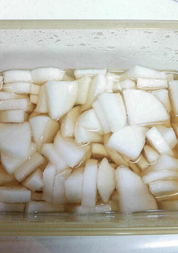 簡単！大根のべったら風漬けもの-レシピのメイン写真