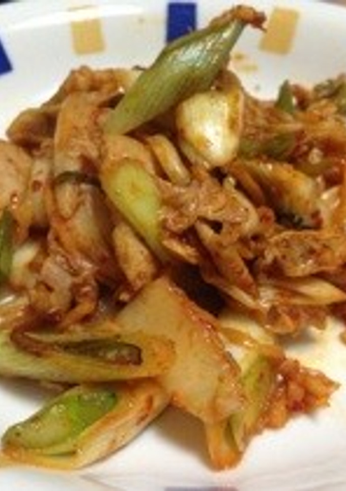 豚キム炒め-レシピのメイン写真