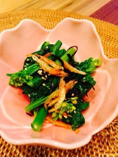 ☆食べやすい☆菜の花の塩昆布和え-レシピのメイン写真