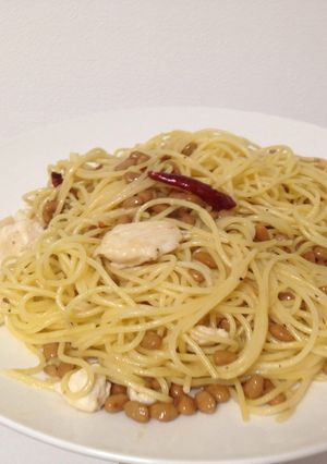 ペペロンチーノ風納豆-レシピのメイン写真