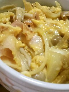 簡単!☆カルボナーラ丼☆-レシピのメイン写真