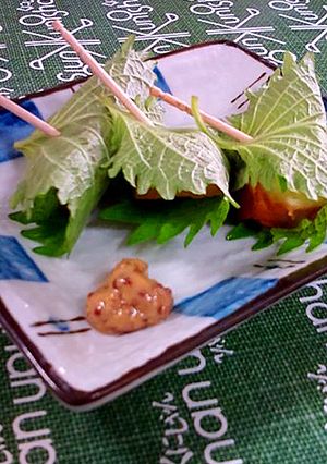 ささみの生姜焼き大葉巻き♪-レシピのメイン写真