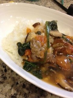 牛肉とトマトのあんかけご飯-レシピのメイン写真