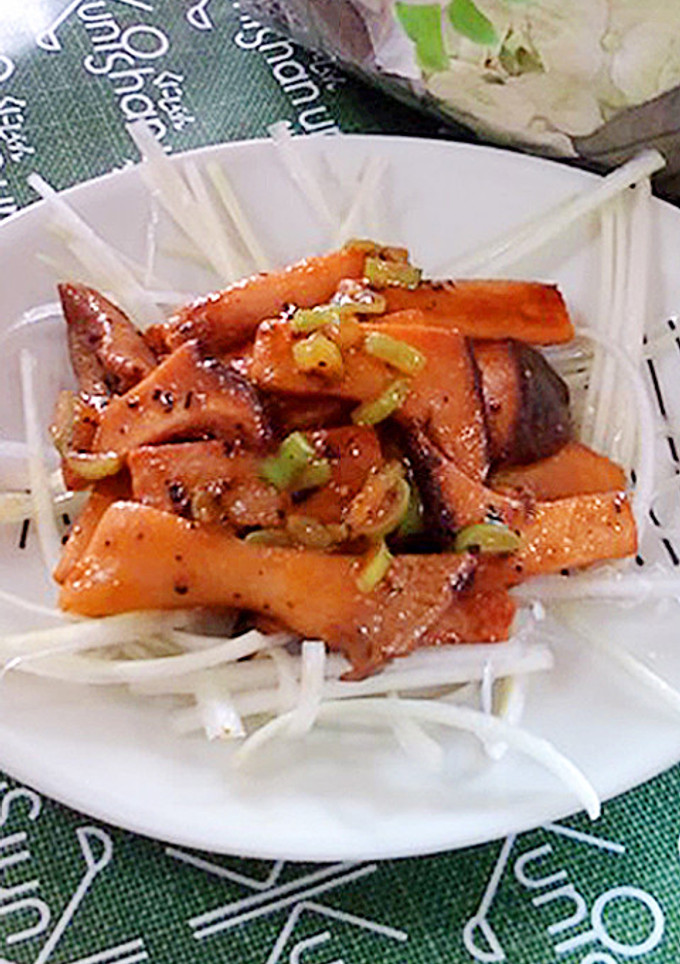 エリンギのカレー風味炒め♪-レシピのメイン写真