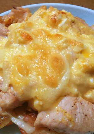 ☆簡単！鶏肉と長芋のタルタル焼き☆-レシピのメイン写真