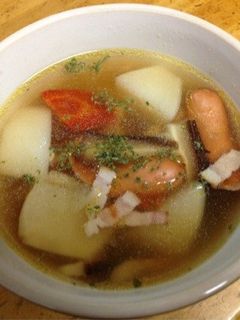 カブのスープ*お野菜ゴロゴロ-レシピのメイン写真