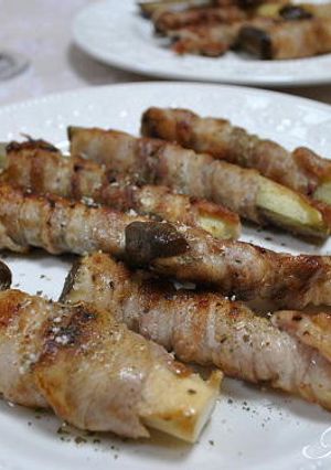 茄子とエリンギの豚バラ肉巻き巻き-レシピのメイン写真