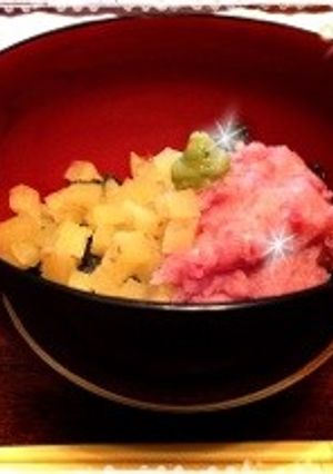 M’sキッチン♡3分で出来る!トロタク丼-レシピのメイン写真