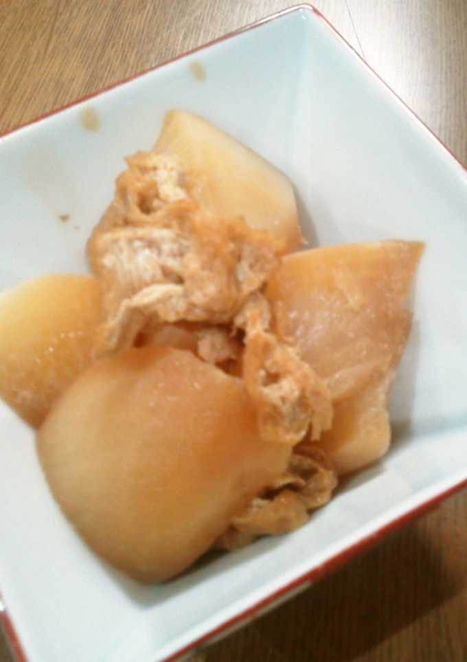 油揚げとホクホク大根の煮物-レシピのメイン写真