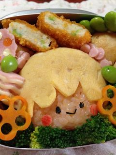 キャラ弁 簡単可愛い こえだちゃん-レシピのメイン写真