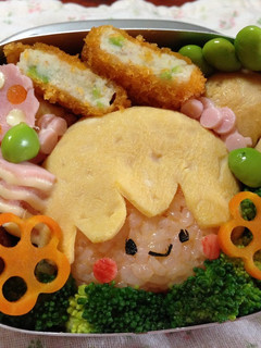 キャラ弁 簡単可愛い こえだちゃん-レシピのメイン写真