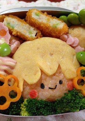 キャラ弁 簡単可愛い こえだちゃん-レシピのメイン写真